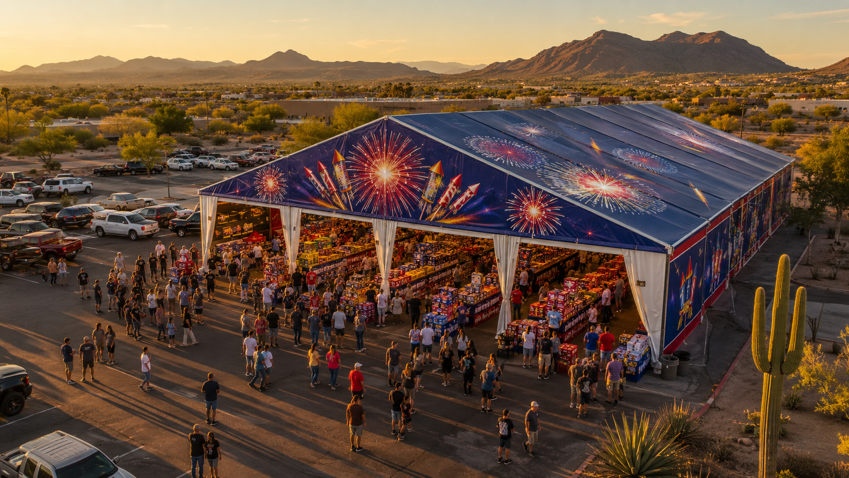 San Tan Fireworks