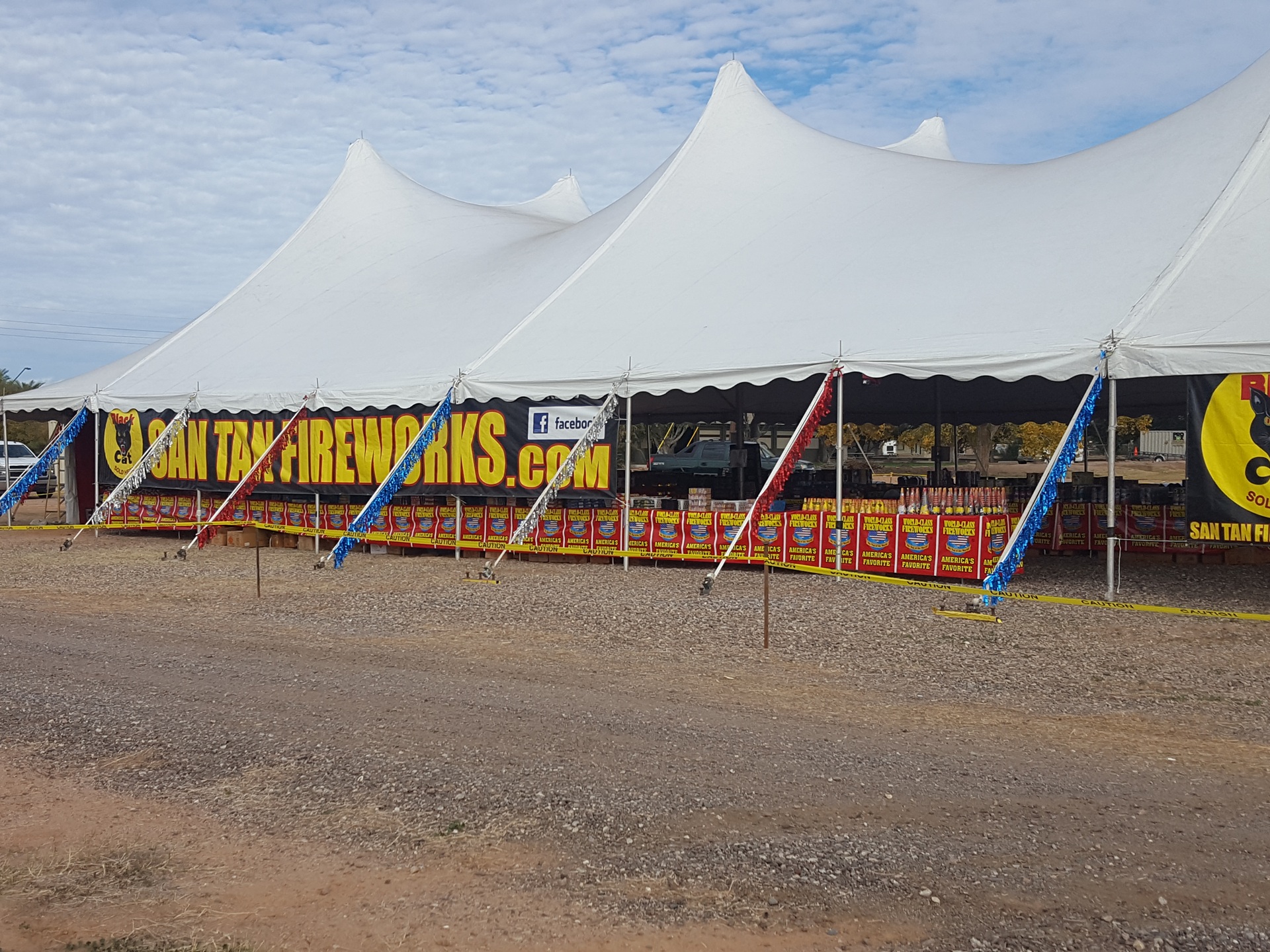 San Tan Fireworks location 4